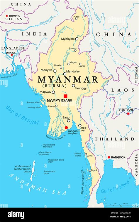 capital of myanmar burma|where is myanmar located.